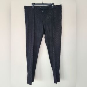 DOLCE & GABBANA Wool Pinstripe Pants - Size 56, Fits 38" Waist